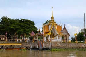 Von Pattaya aus: Private Tagestour nach Ayutthaya mit Bootstour