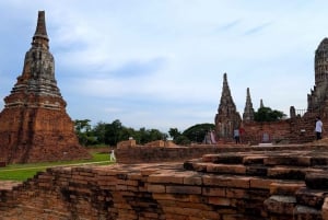 Von Pattaya aus: Private Tagestour nach Ayutthaya mit Bootstour