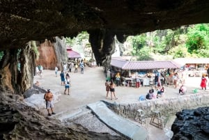 Jednodniowa wycieczka po zatoce Phang Nga i spływ kajakowy dużą łodzią (niezatłoczony)