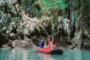 Jednodniowa wycieczka po zatoce Phang Nga i spływ kajakowy dużą łodzią (niezatłoczony)