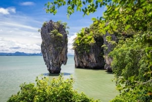 Phang Nga Bay: James Bond-øya og snorkling med tysk guide