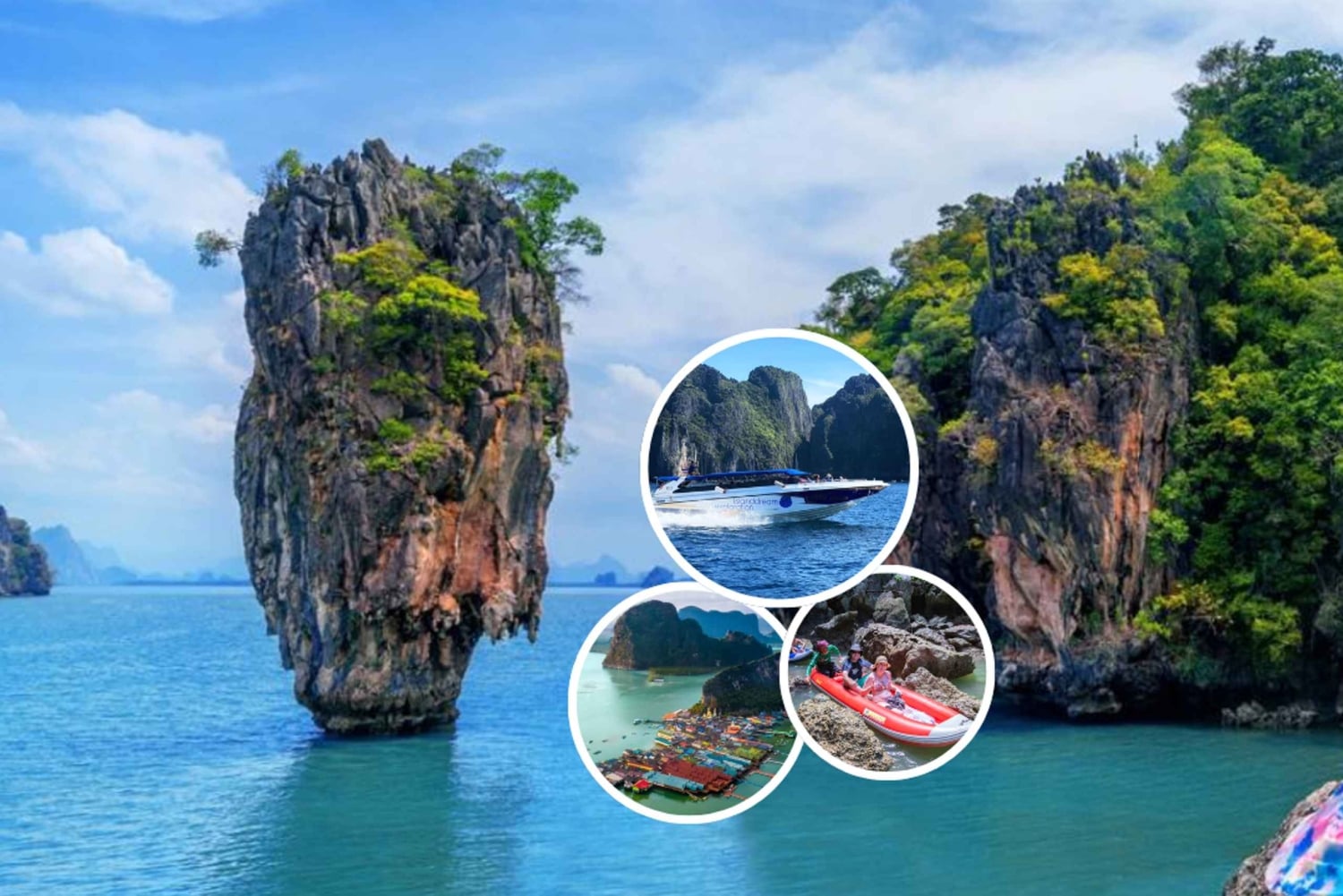 Baie de Phang Nga : Kayak et plongée en apnée sur l'île de James Bond