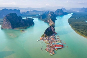 Phang Nga Bay: James Bond Island Kajak och Snorkling Tour