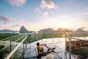 Phang Nga Bay Skywalk på Samet Nangshe med privat transfer