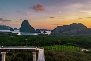 Phang Nga Bay Skywalk på Samet Nangshe med privat transfer