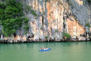 Phangnga Bay Tour by Traditional Boat with Andaman Sea Kayak
