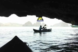 Phangnga Bay Tour by Traditional Boat with Andaman Sea Kayak