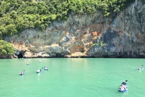 Phangnga Bay Tour by Traditional Boat with Andaman Sea Kayak