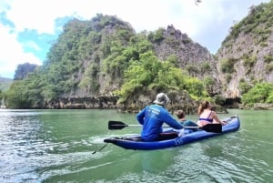 Phangnga Bay Tour by Traditional Boat with Andaman Sea Kayak