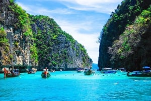 Phi Phi and Bamboo Islands Speedboat Tour with Fins