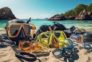 phi phi : prova le immersioni dalla spiaggia per i principianti