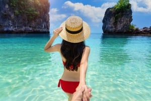 푸켓: 4개 섬 크라비 어드벤처 & 스노클링 데이 투어