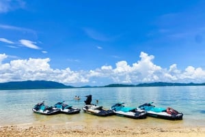 Phuket: 5 oder 8-Inseln Jet Ski Tour mit Mittagessen und Transfer