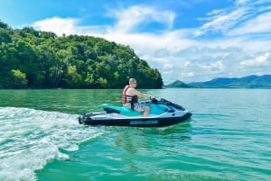 Phuket: 5 oder 8-Inseln Jet Ski Tour mit Mittagessen und Transfer