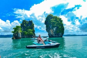 Phuket: 5 oder 8-Inseln Jet Ski Tour mit Mittagessen und Transfer