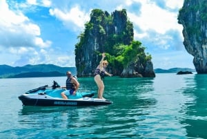 Phuket: 5 oder 8-Inseln Jet Ski Tour mit Mittagessen und Transfer