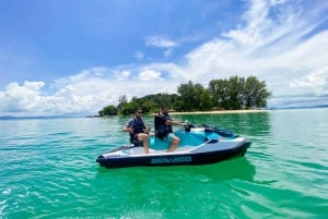 Phuket: 5 oder 8-Inseln Jet Ski Tour mit Mittagessen und Transfer