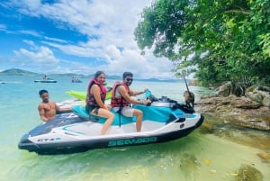 Phuket: 5 oder 8-Inseln Jet Ski Tour mit Mittagessen und Transfer