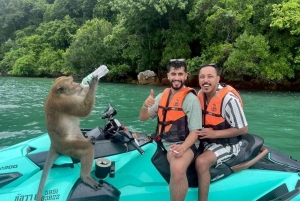 Phuket: Jetski-tur til 7 øer med frokost og transport