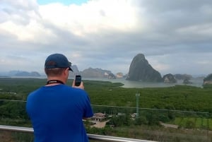 Aéroport de Phuket : Coucher de soleil dans la baie de Phang Nga, Skywalk, petit groupe