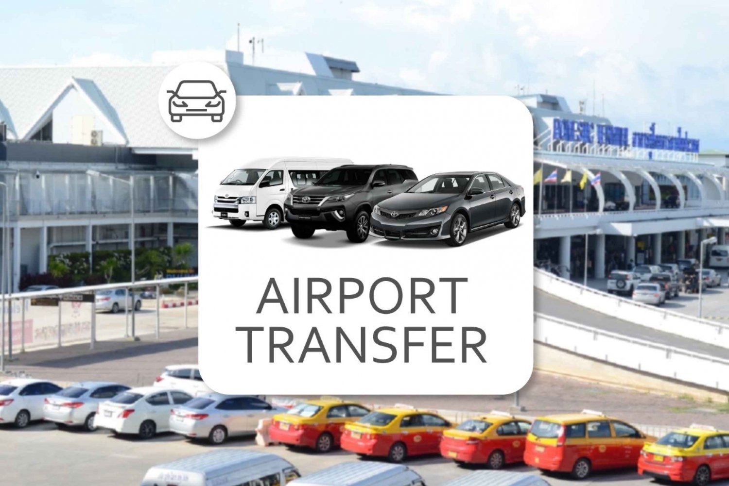Phuket: Private 1-Way Airport Transfer from/to Hotel