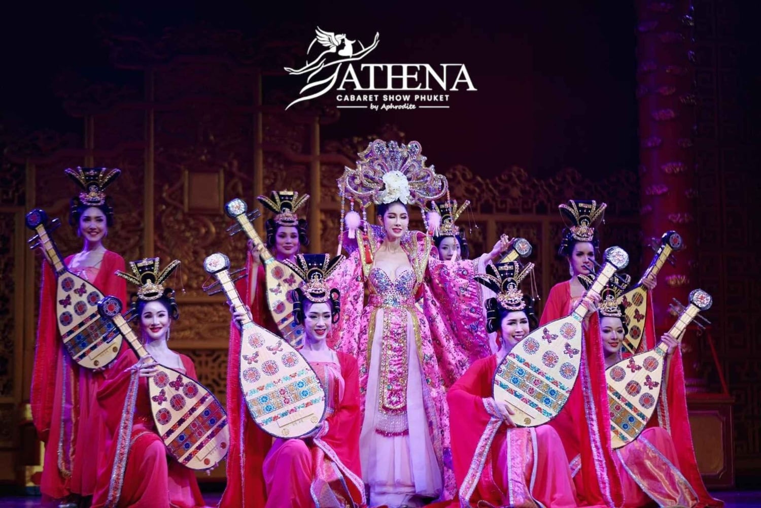 Phuket Athena Cabaret Show-billet med shuttle-service