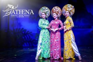 Phuket Athena Cabaret Show-billet med shuttle-service