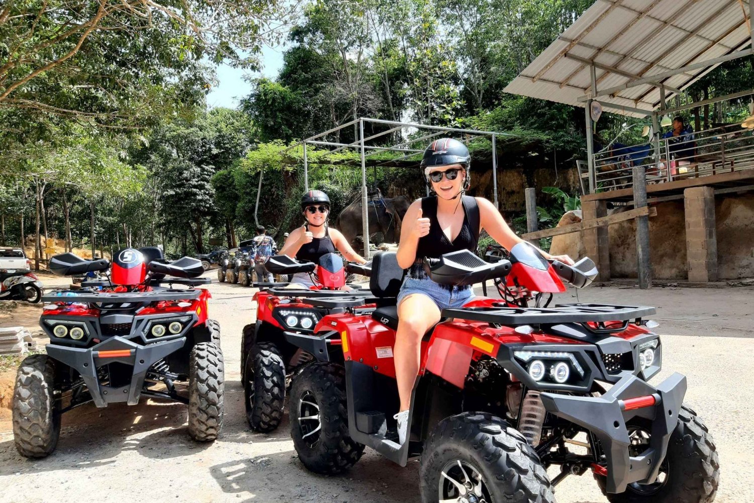 Phuket : ATV 1 Std. + Zipline 20 Stationen + Hoteltransfer