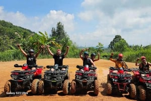 Phuket : ATV 1 h. + Zipline 20 asemaa + Hotellin kuljetus