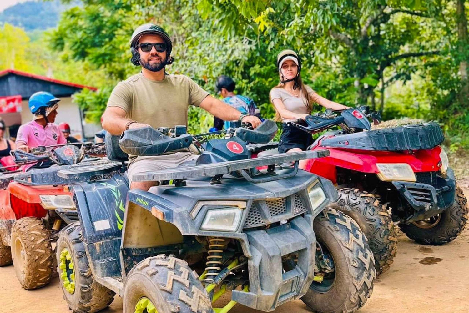 Phuket Aventura en quad y tirolina Visita al Gran Buda