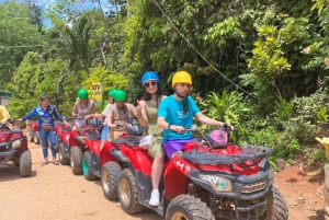 Phuket Aventura en quad y tirolina Visita al Gran Buda