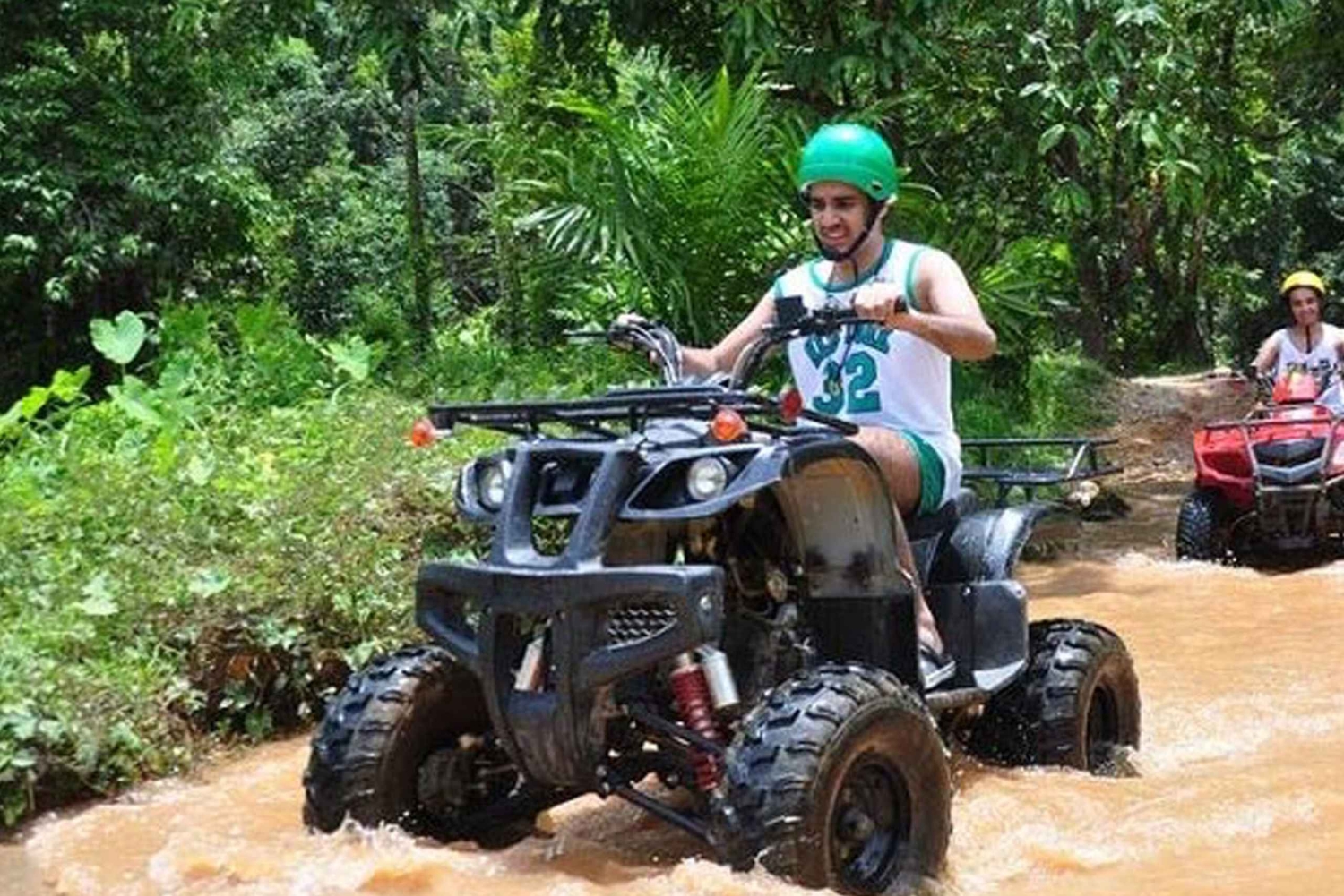 집라인 어드벤처 투어와 푸켓 ATV 자전거