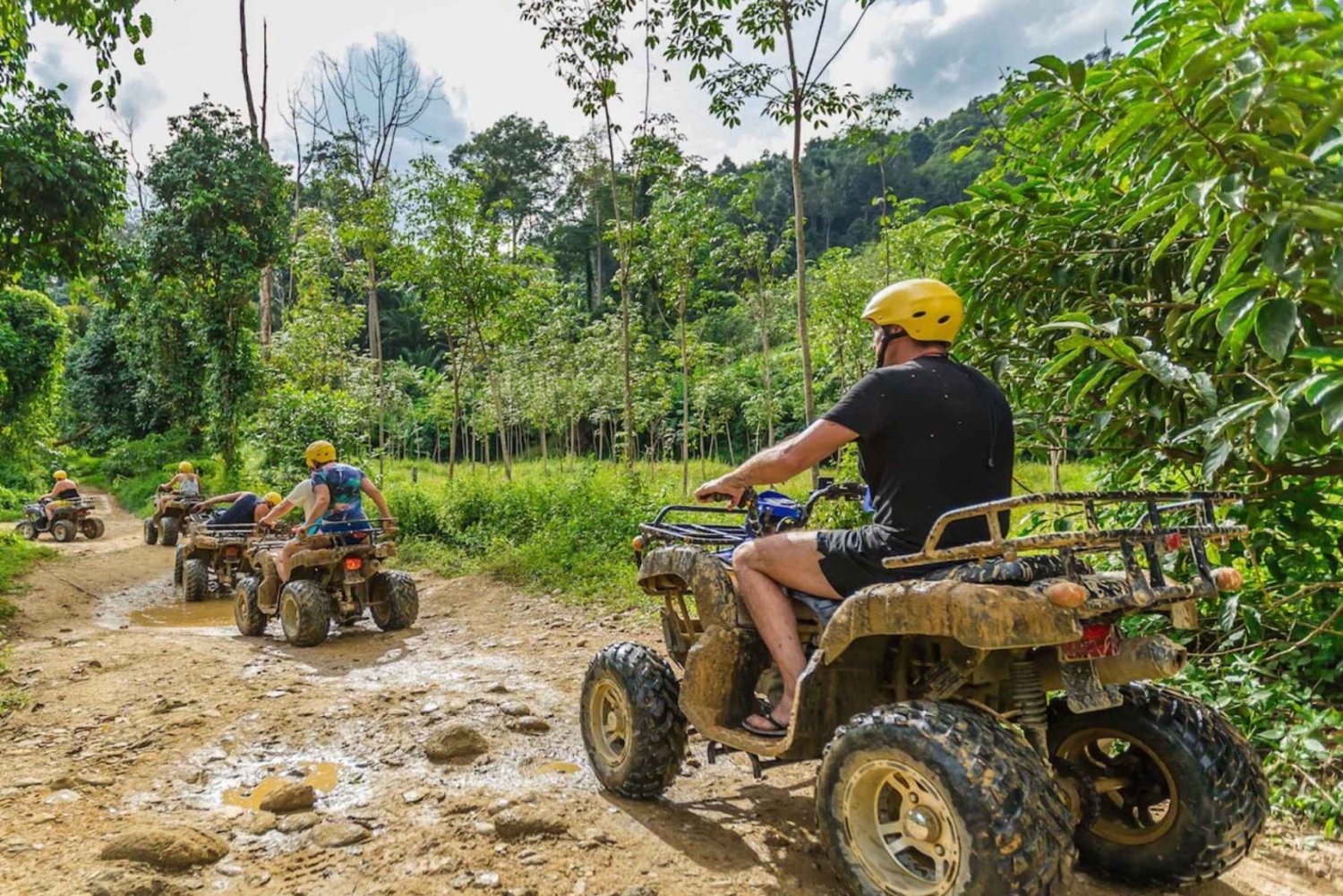 집라인 어드벤처 투어와 푸켓 ATV 자전거