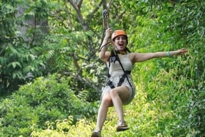 Excursiones de aventura en quad con tirolina en Phuket