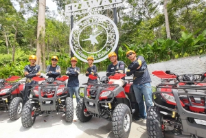 プーケット：ATV by Erawan Patong Seaview Zipline 200 cc