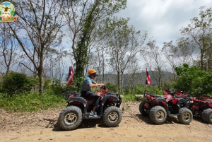 プーケット：ATV by Erawan Patong Seaview Zipline 200 cc