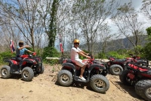 プーケット：ATV by Erawan Patong Seaview Zipline 200 cc