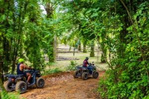 Giro in All-terrain vehicle nella giungla di Phuket e tour del tempio di Chalong