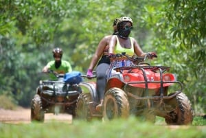 Phuket: Excursão ATV nos Manguezais da Selva e Praia Secreta