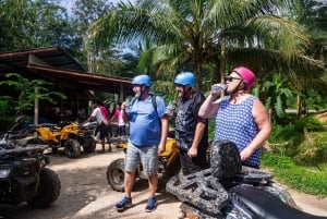 Phuket: ATV Quad en raften op bamboe in Khao Lak