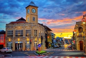 Phuket : Vieille ville + ATV 30Min Zipline 15Pform + Marché de nuit