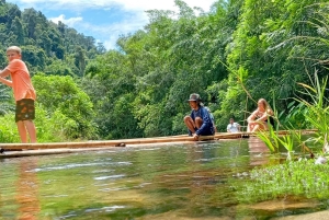 푸켓: 대나무 뗏목, ATV 및 바다거북 프라이빗 투어 카오락