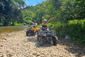 푸켓: 대나무 뗏목, ATV 및 바다거북 프라이빗 투어 카오락