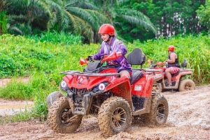 Phuket: Bamboo Rafting 5KM + ATV 30MIN com opção de Adv Raft