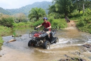 Phuket: Bambusrafting, abegrotte og ATV-mulighed