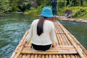 プーケット：バンブー ラフティング、モンキー ケーブ、ATV オプション