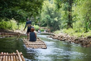 Phuket: Bambus- und Wasser-Rafting mit Elefanten-Baden