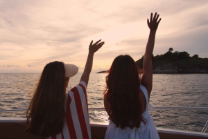 Phuket: Banana Beach and Sunset Cruise by Catamaran