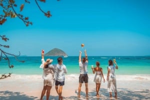Phuket: Excursión de un día en lancha rápida a la playa Banana de Koh Hey