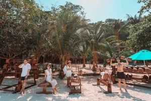 Phuket : Excursion d'une journée en hors-bord sur la plage de Banana à Koh Hey